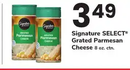 ACME Signature SELECT Grated Parmesan Cheese offer