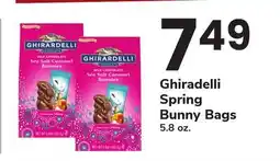 ACME Ghiradelli Spring Bunny Bags offer