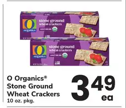 ACME O Organics Stone Ground Wheat Crackers offer