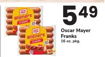 ACME Oscar Mayer Franks offer