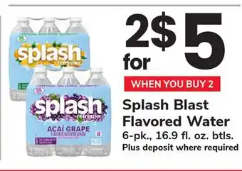 ACME Splash Blast Flavored Water offer