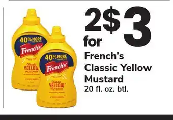 ACME French's Classic Yellow Mustard offer