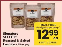 ACME Signature SELECT Roasted & Salted Cashews offer