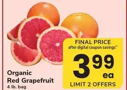 ACME Organic Red Grapefruit offer