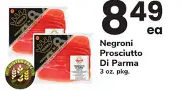 ACME Negroni Prosciutto Di Parma offer