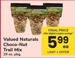 ACME Valued Naturals Choco-Nut Trail Mix offer