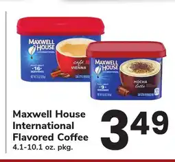 ACME Maxwell House International Flavored Coffee offer