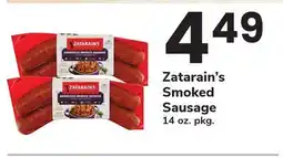 ACME Zatarain's Smoked Sausage offer