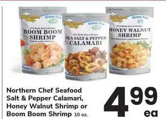 ACME Northern Chef Seafood Salt & Pepper Calamari, Honey Walnut Shrimp or Boom Boom Shrimp offer