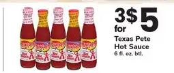 ACME Texas Pete Hot Sauce offer