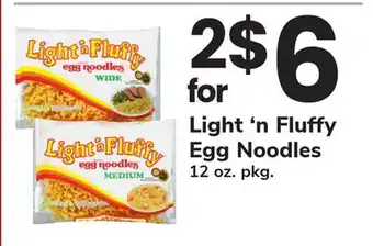 ACME Light'n Fluffy Egg Noodles offer