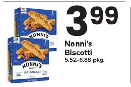 ACME Nonni's Biscotti offer