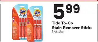 ACME Tide To-Go Stain Remover Sticks offer