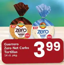 ACME Guerrero Zero Net Carbs Tortillas offer