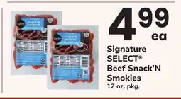 ACME Signature SELECT Beef Snack'N Smokies offer