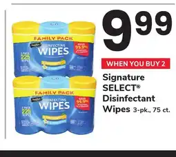 ACME Signature SELECT Disinfectant Wipes offer