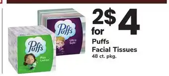 ACME Puffs Facial Tissues offer