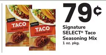 ACME Signature SELECT Taco Seasoning Mix offer