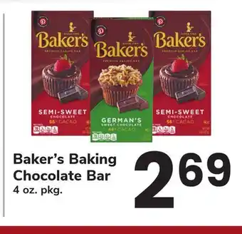 ACME Baker's Baking Chocolate Bar offer