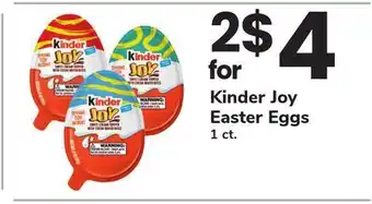 ACME Kinder Joy Easter Eggs offer