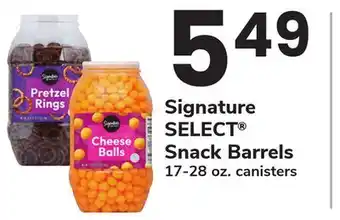 ACME Signature SELECT Snack Barrels offer