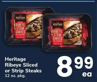 ACME Heritage Ribeye Sliced or Strip Steaks offer