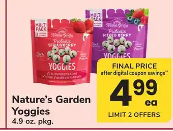 ACME Nature's Garden Yoggies offer