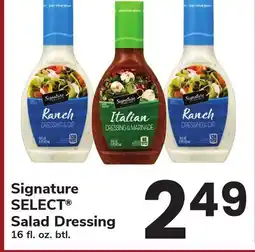 ACME Signature SELECT Salad Dressing offer