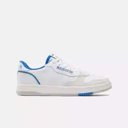 Walmart Mens Reebok PHASE COURT Shoe Size: 6 White - Chalk - Kineticblue Fashion Sneakers offer