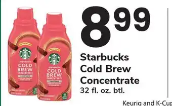 ACME Starbucks Cold Brew Concentrate offer