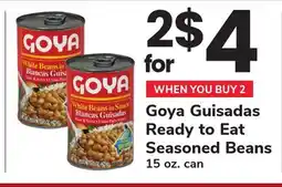 ACME Goya Guisadas Ready to Eat Seasoned Beans offer