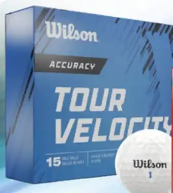 Big 5 Wilson Tour Velocity Accuracy Golf Balls - 15-Ball Pack offer