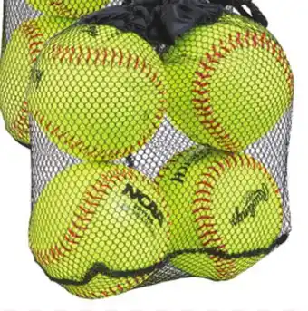 Big 5 Rawlings 11 NCAA Practice Fastpitch Softballs - 4-Pack offer