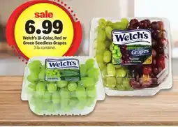 Meijer Welch's Bi-Color, Red or Green Seedless Grapes offer