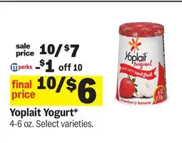 Meijer Yoplait Yogurt offer