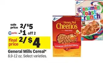 Meijer General Mills Cereal offer