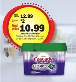 Meijer Cascade ActionPacs offer