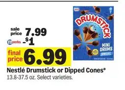 Meijer Nestlé Drumstick or Dipped Cones offer