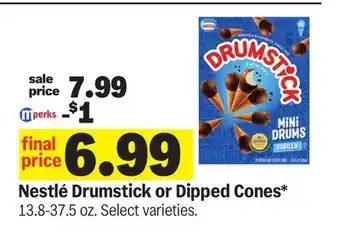 Meijer Nestlé Drumstick or Dipped Cones offer