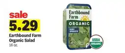 Meijer Earthbound Farm Organic Salad offer