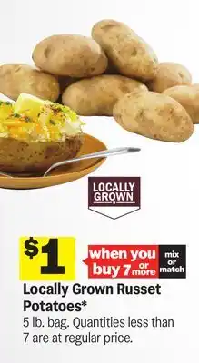 Meijer Locally Grown Russet Potatoes offer