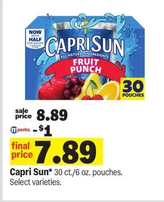 Meijer Capri Sun offer