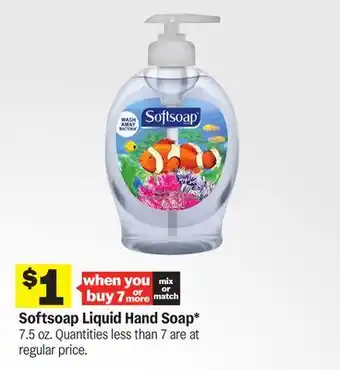 Meijer Softsoap Liquid Hand Soap offer