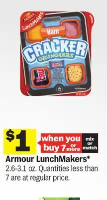 Meijer Armour LunchMakers offer