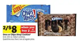 Meijer Oreo or Chips Ahoy! Cookies offer