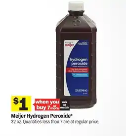 Meijer Meijer Hydrogen Peroxide offer