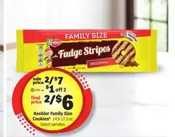 Meijer Keebler Family Size Cookies offer