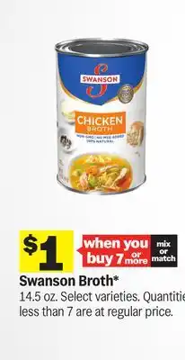 Meijer Swanson Broth offer