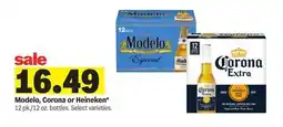 Meijer Modelo, Corona or Heineken offer