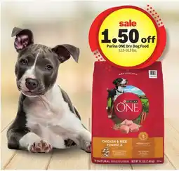 Meijer Purina ONE Dry Dog Food offer